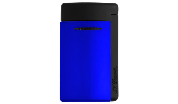 S.T. Dupont Minijet Aansteker Fluo Blauw 010871