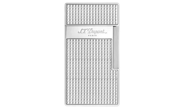 S.T. Dupont Biggy Aansteker Diamantkop Chroom 025010